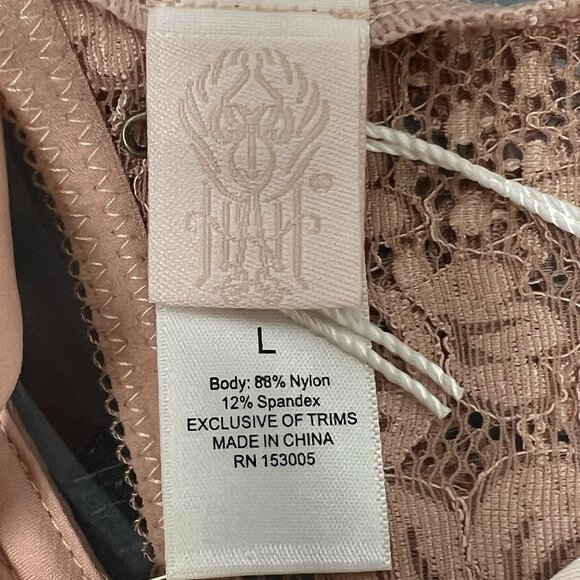 Free People Pink Lace Crop Top - Picture 9 of 16